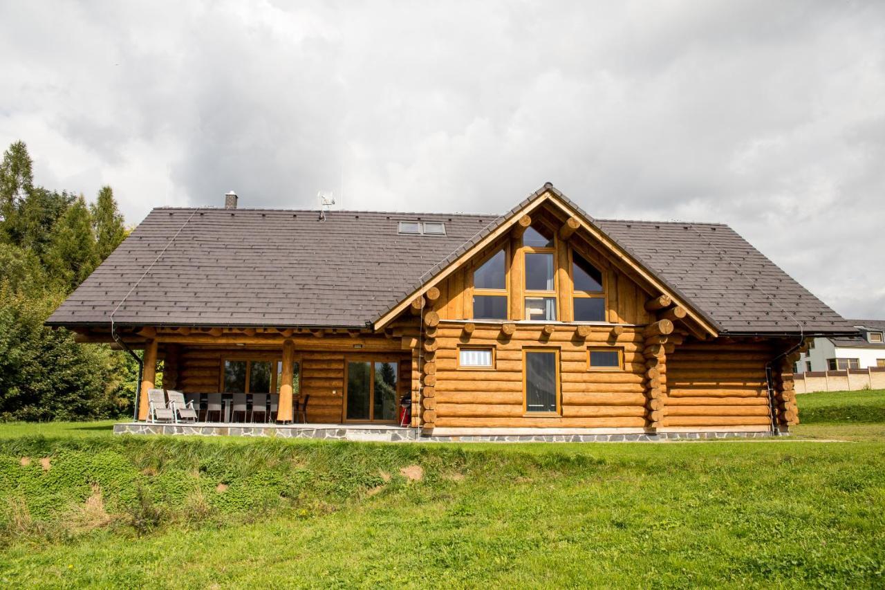 Villa Luxusní srub až 24 lůžek - Sruby-lipno Frymburk Exterior foto