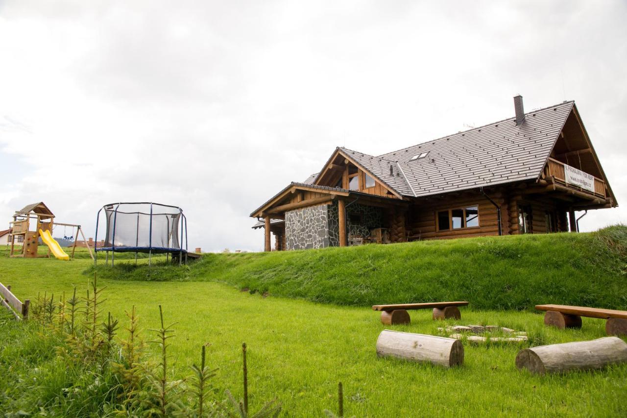 Villa Luxusní srub až 24 lůžek - Sruby-lipno Frymburk Exterior foto