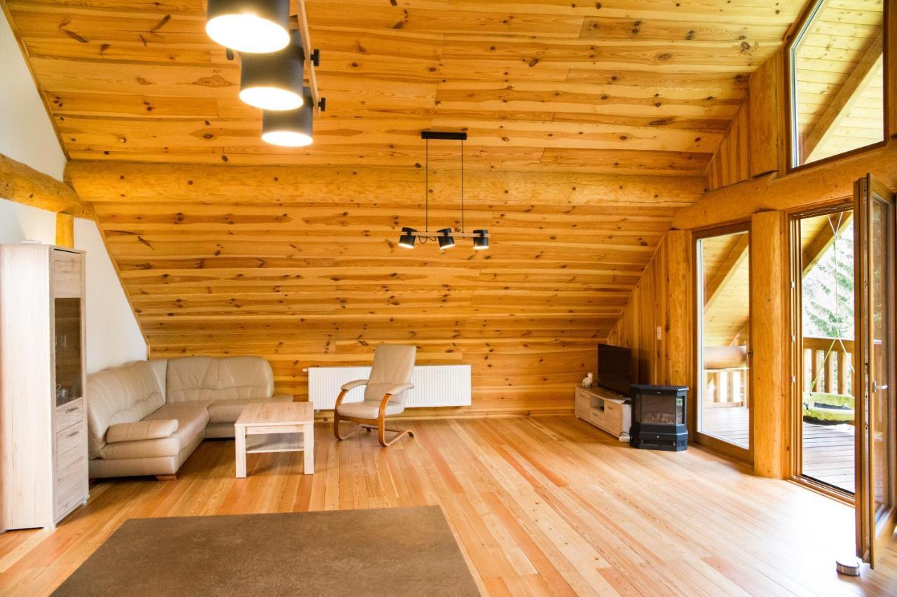 Villa Luxusní srub až 24 lůžek - Sruby-lipno Frymburk Exterior foto