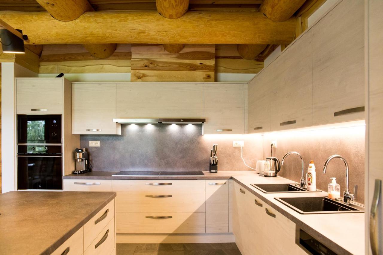 Villa Luxusní srub až 24 lůžek - Sruby-lipno Frymburk Exterior foto