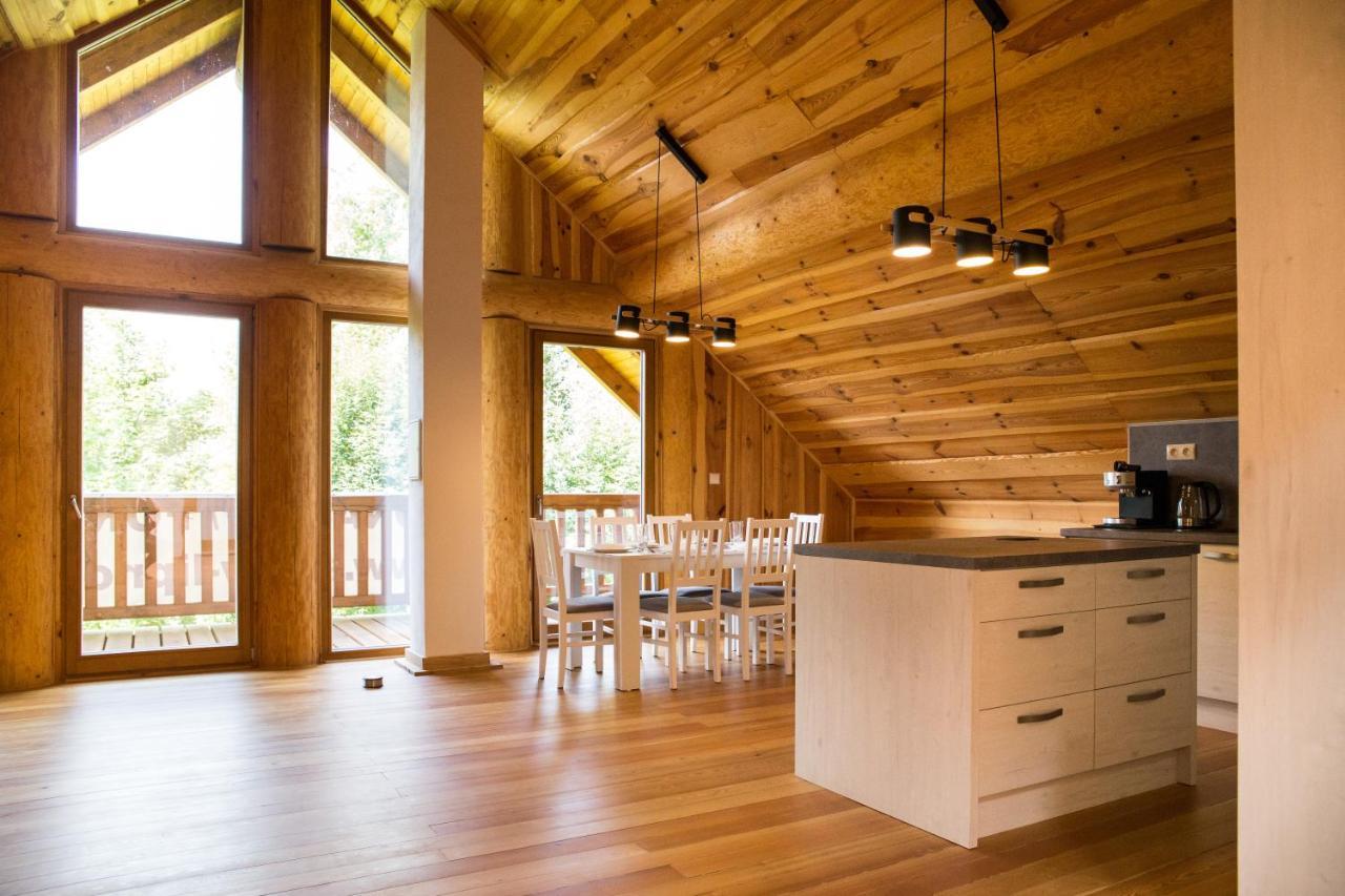 Villa Luxusní srub až 24 lůžek - Sruby-lipno Frymburk Exterior foto