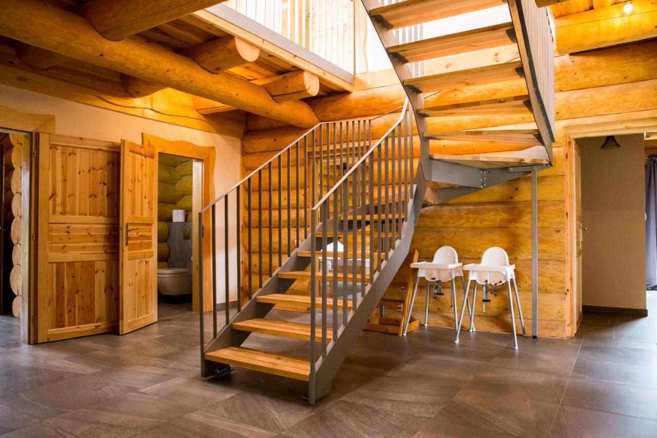 Villa Luxusní srub až 24 lůžek - Sruby-lipno Frymburk Exterior foto